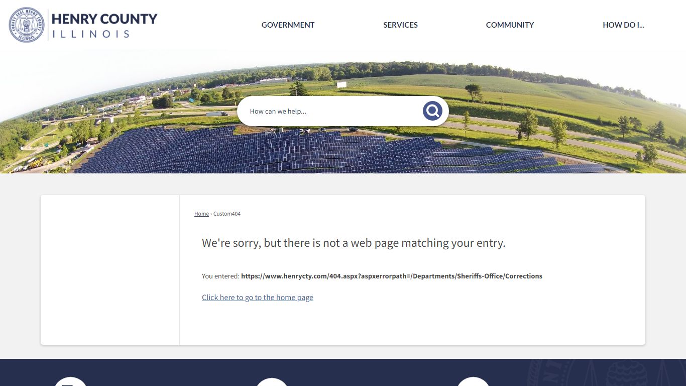 Corrections - Henry County, Illinois